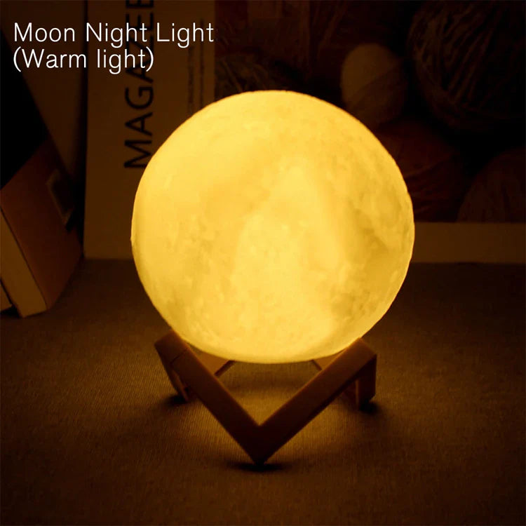 Moon & Galaxy LED Light–Dreamy Bedroom Glow
