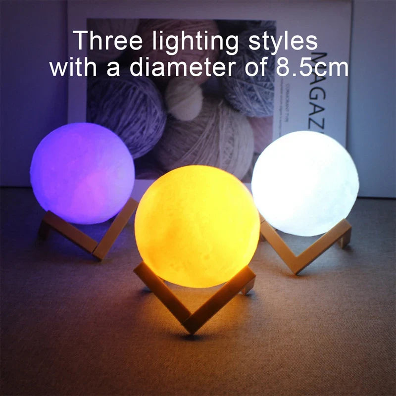 Moon & Galaxy LED Light–Dreamy Bedroom Glow