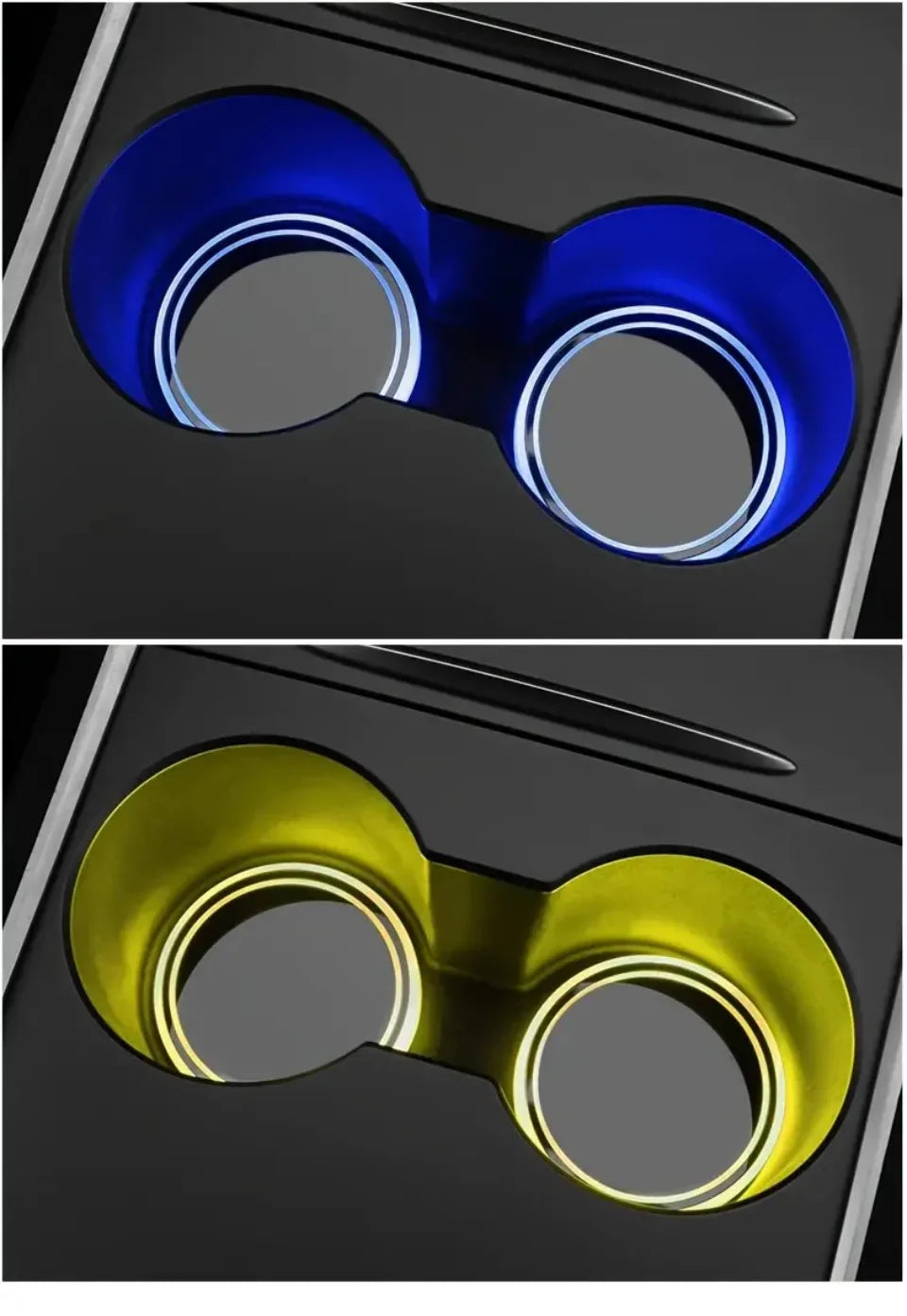 LED Car Coasters – Light & Style