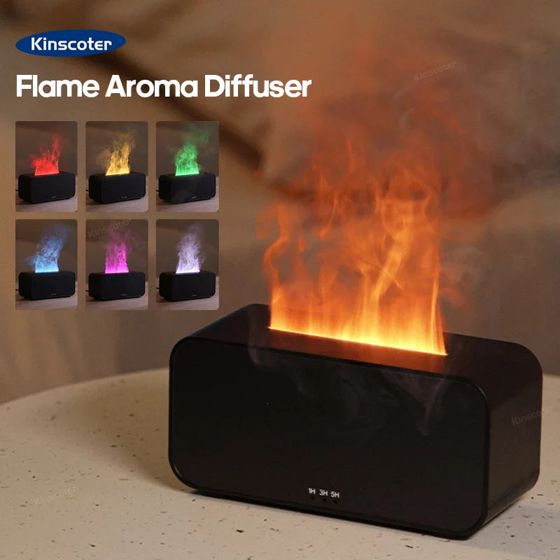 Aroma Diffuser & Humidifier-Colorful Flame