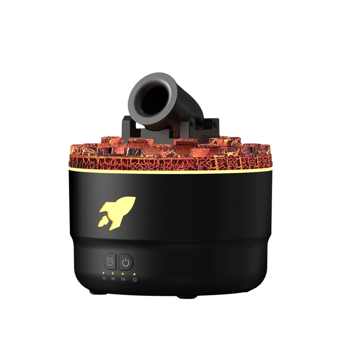 Creative Fort Aroma Diffuser with Colorful Smoke Ring Humidifier