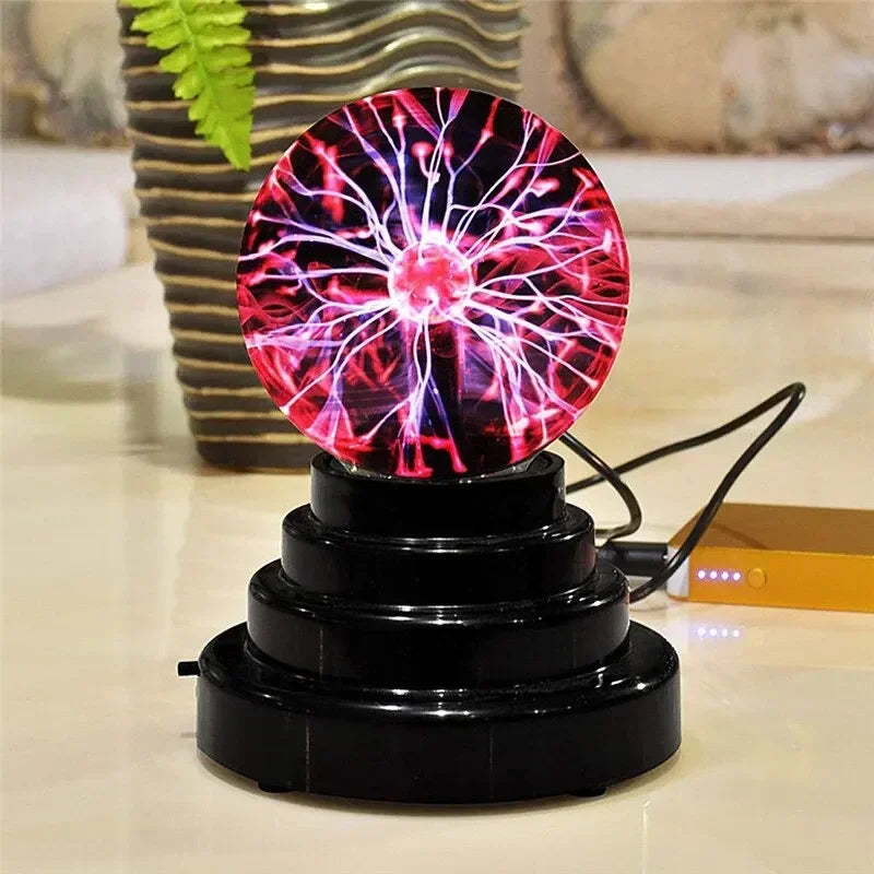 Magic Plasma Globe – Touch & Sound Activated Atmosphere Light
