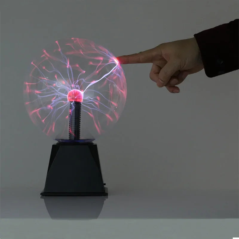 Magic Plasma Globe – Touch & Sound Activated Atmosphere Light