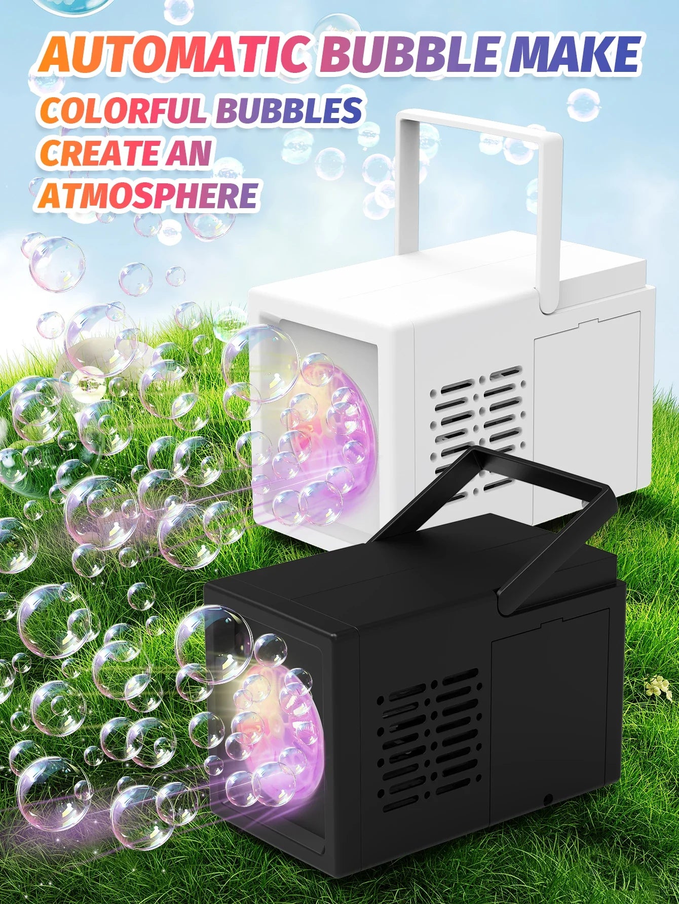 AirBubble Handheld Automatic Bubble Machine