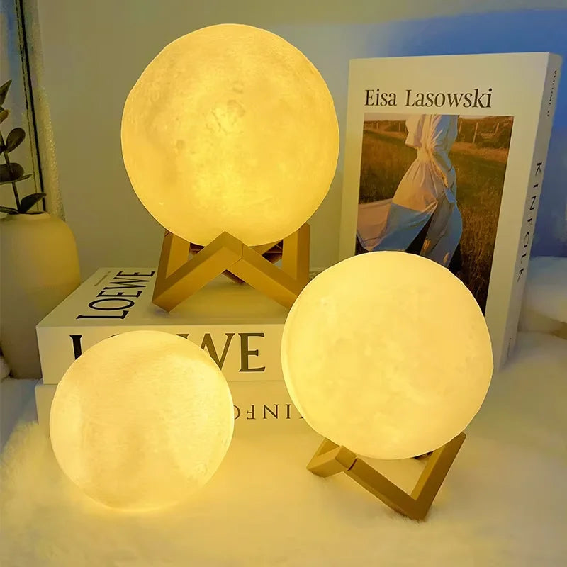 Moon & Galaxy LED Light–Dreamy Bedroom Glow