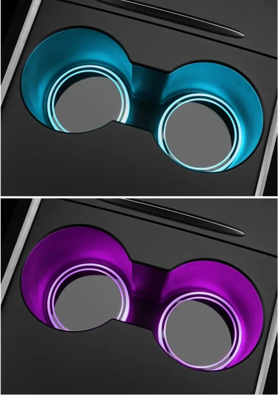 LED Car Coasters – Light & Style