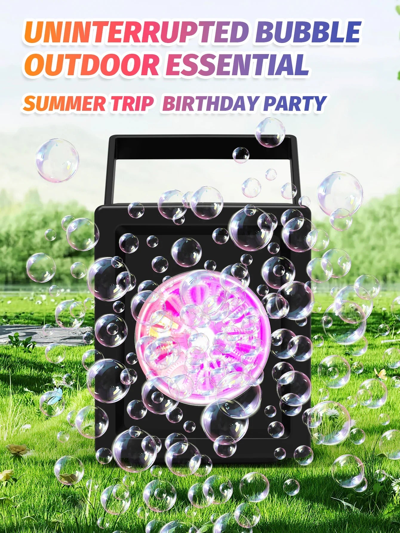 AirBubble Handheld Automatic Bubble Machine