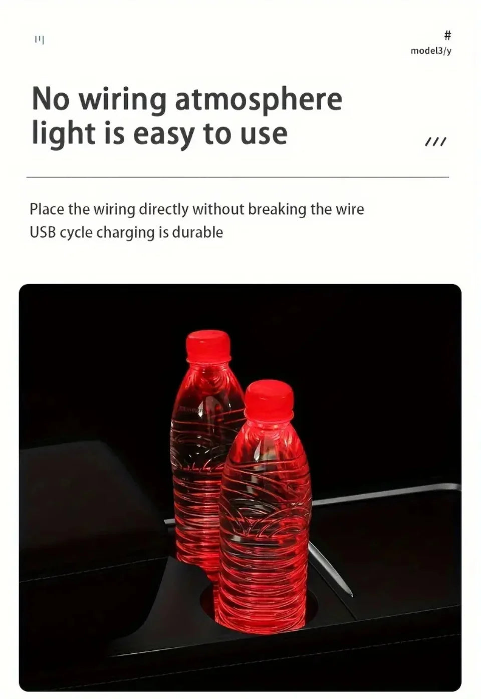 LED Car Coasters – Light & Style