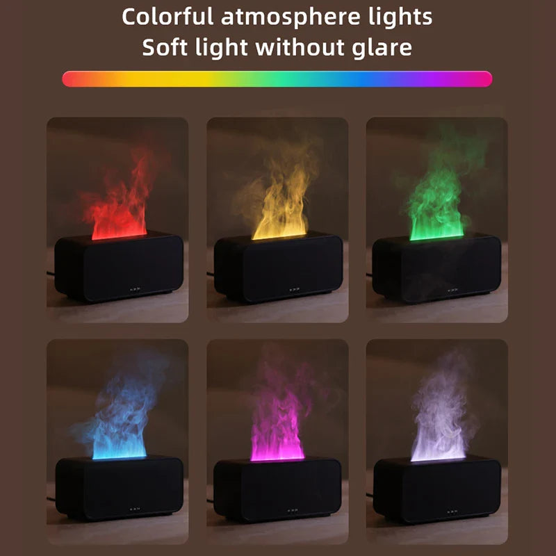 Aroma Diffuser & Humidifier-Colorful Flame
