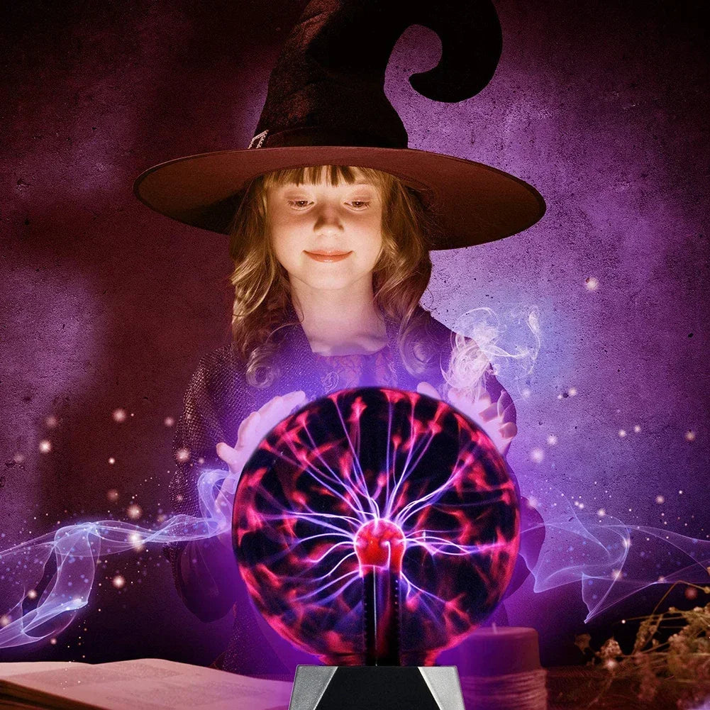 Magic Plasma Globe – Touch & Sound Activated Atmosphere Light