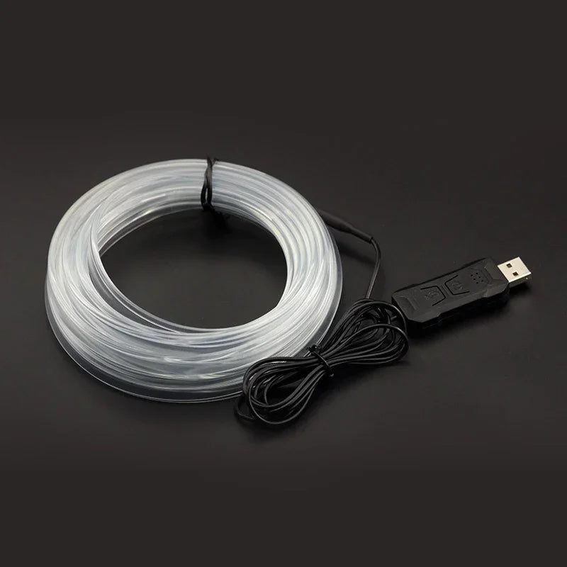 RGB Car Interior LED Strip Light – USB, APP Control
