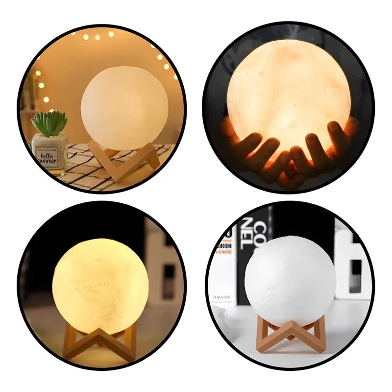 Moon & Galaxy LED Light–Dreamy Bedroom Glow