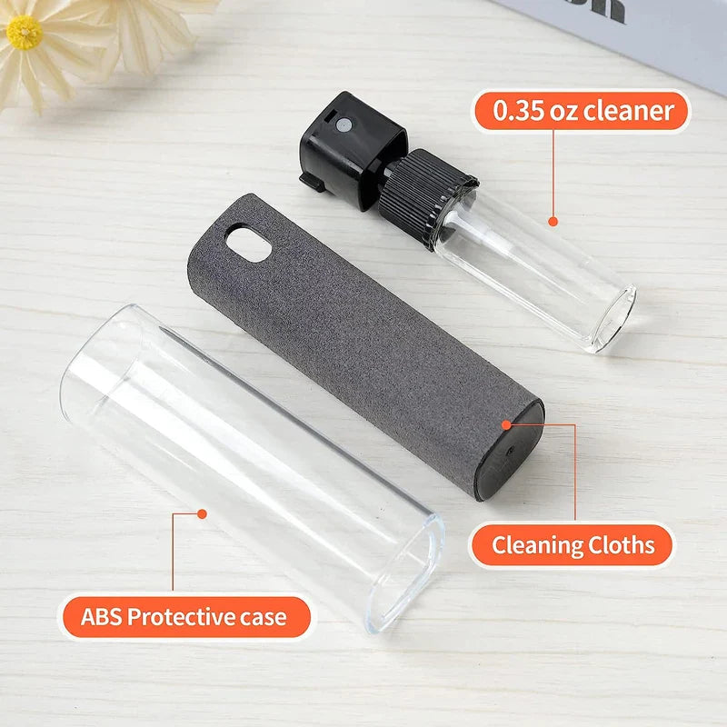 2 in 1 Microfiber Screen Cleaner Spray