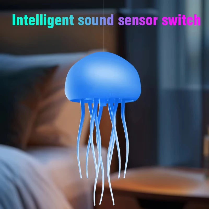 Portable Jellyfish Lamp with Soft Glow Effect