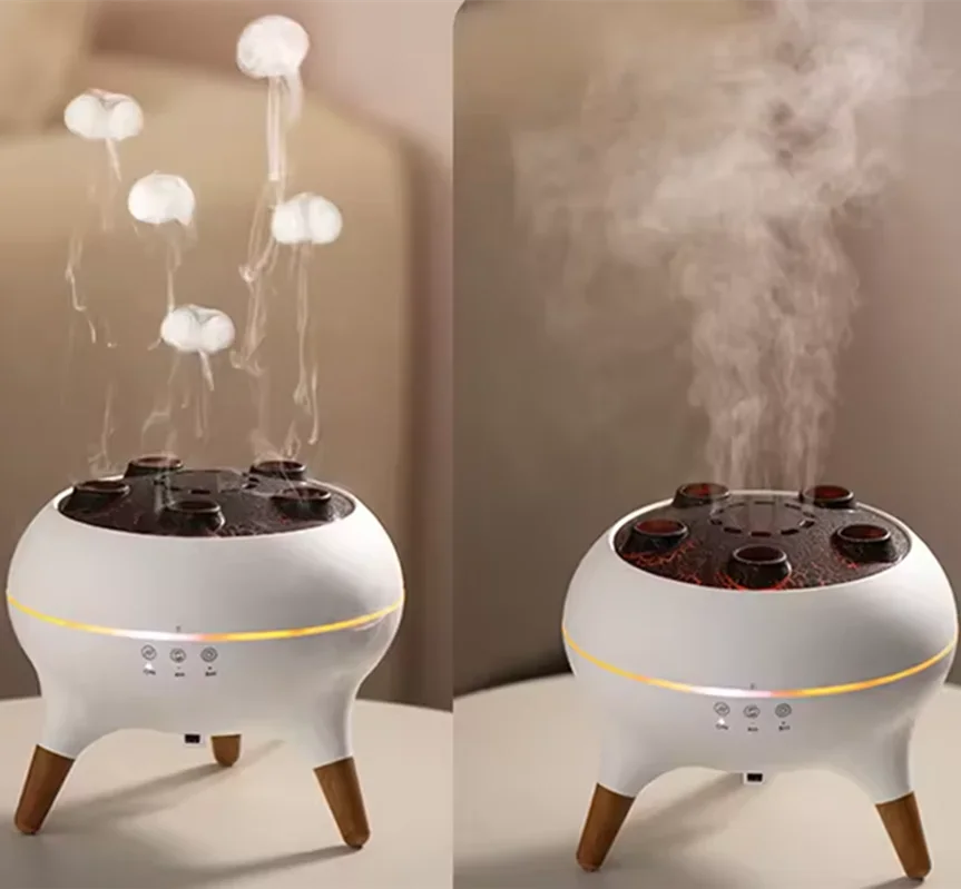 Remote Control Jellyfish Air Humidifier with 7 LED Colors