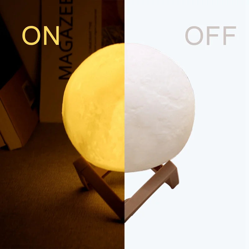 Moon & Galaxy LED Light–Dreamy Bedroom Glow