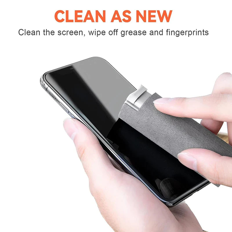 2 in 1 Microfiber Screen Cleaner Spray