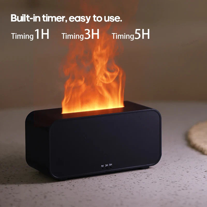 Aroma Diffuser & Humidifier-Colorful Flame