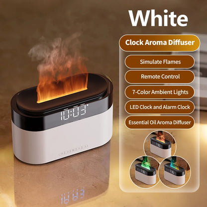 Home Desktop Humidifier with Alarm Clock Aroma Diffuser