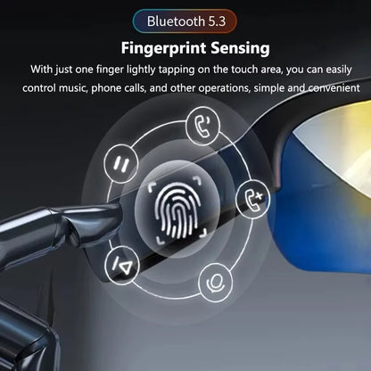 Smart Bluetooth Sport Audio Glasses with UV Protection