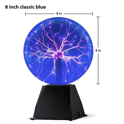 Magic Plasma Globe – Touch & Sound Activated Atmosphere Light