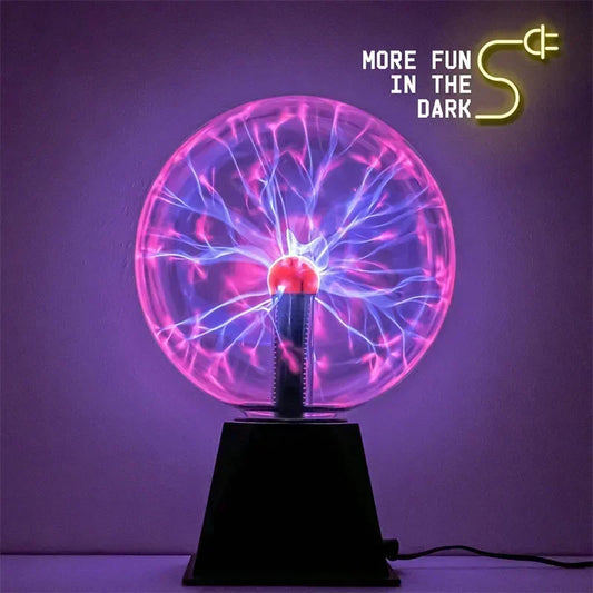 Magic Plasma Globe – Touch & Sound Activated Atmosphere Light