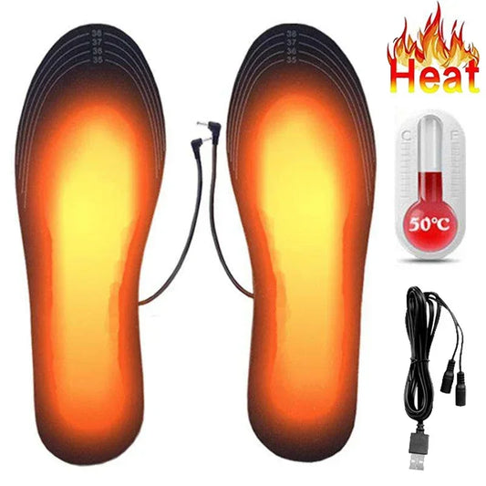 Rechargeable Heated Insoles – Size 35–46