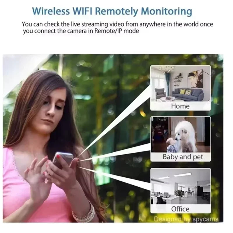 1080P Mini WiFi Camera with Night Vision