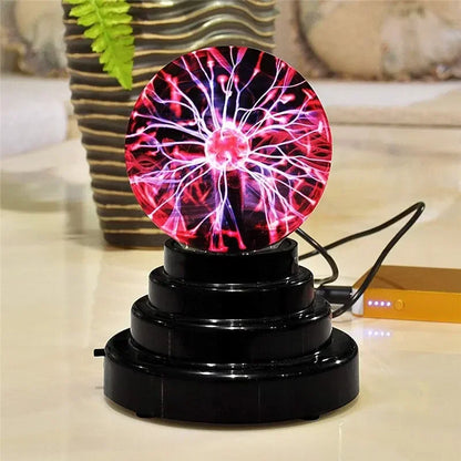 Magic Plasma Globe – Touch & Sound Activated Atmosphere Light