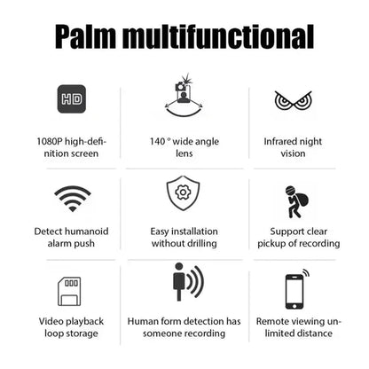 1080P Mini WiFi Camera with Night Vision