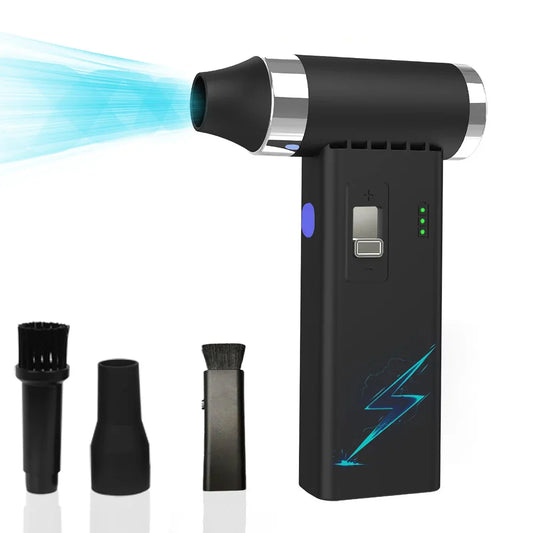 Electronic Air Duster for Computer, Keyboard, House Cleaning