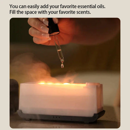 Aroma Diffuser & Humidifier-Colorful Flame