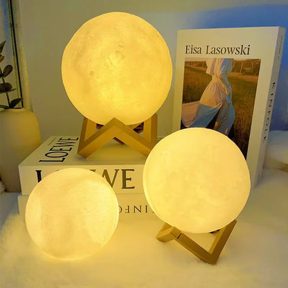Moon & Galaxy LED Light–Dreamy Bedroom Glow