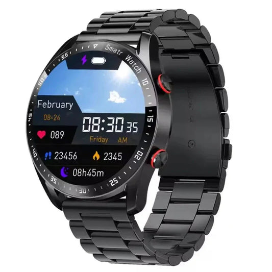 Bluetooth Call Waterproof Sport Fitness Smartwatch Weather Display