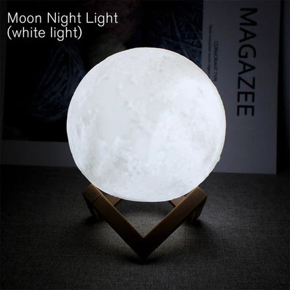 Moon & Galaxy LED Light–Dreamy Bedroom Glow