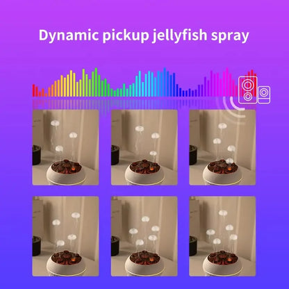 Remote Control Jellyfish Air Humidifier with 7 LED Colors
