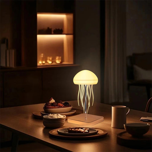 Portable Jellyfish Lamp with Soft Glow Effect