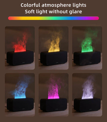Aroma Diffuser & Humidifier-Colorful Flame