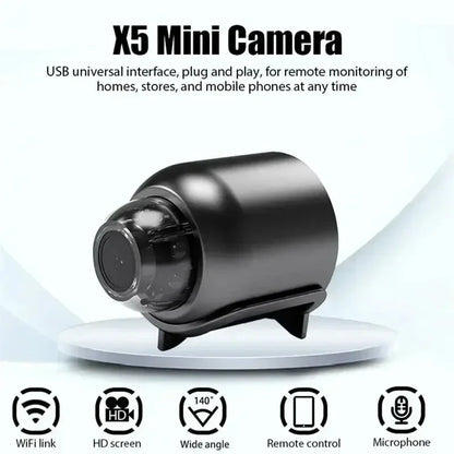 1080P Mini WiFi Camera with Night Vision