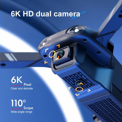 Foldable FPV Drone with 1080P + 4K Dual Camera