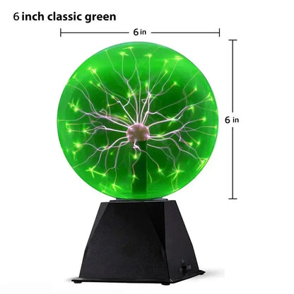 Magic Plasma Globe – Touch & Sound Activated Atmosphere Light