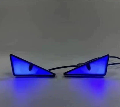 2 Pieces LED Devil Eye Lights – Universal Car/Motorcycle