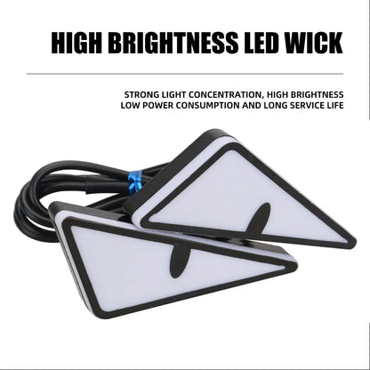 2 Pieces LED Devil Eye Lights – Universal Car/Motorcycle