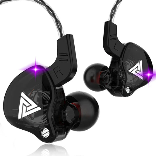 Earphones with Mic and Dual Drivers