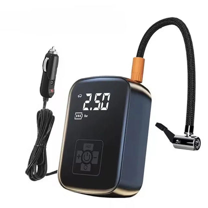 Smart Wireless Air Compressor – Fast Inflation On-the-Go