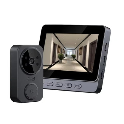 Smart WiFi Doorbell – Wireless, App Control, Multi-Power