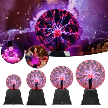 Magic Plasma Globe – Touch & Sound Activated Atmosphere Light